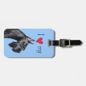 Ik hou van mijn Giant Schnauzer Bagagelabel (Voorkant horizontaal)