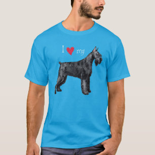Ik hou van mijn Giant Schnauzer T-Shirt