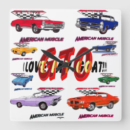 Ik hou van mijn Goat Wall klok