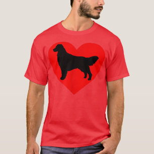 Ik hou van mijn Golden Retriever Hart Fur Baby Pup T-shirt