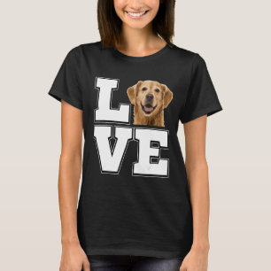 Ik hou van mijn Golden Retriever Hondenliefhebbers T-shirt