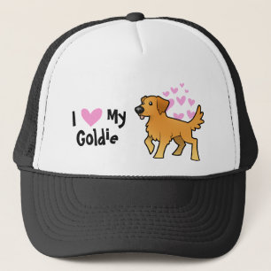 Ik hou van mijn Golden Retriever Trucker Pet