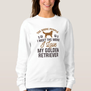 Ik hou van mijn Golden Retriever Trui