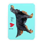 Ik hou van mijn Gordon Setter Magneet (Verticaal)