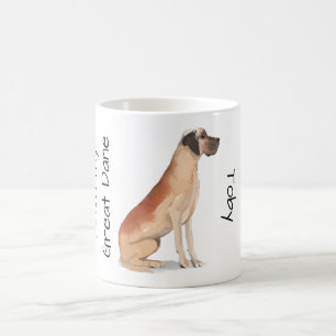 Ik hou van mijn Great Dane Koffiemok