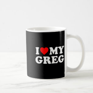 Ik hou van mijn Greg Koffiemok