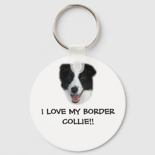 IK HOU VAN MIJN GRENSCOLLIE! Trefring. Sleutelhanger