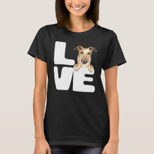 Ik hou van mijn Greyhound-hond T-shirt