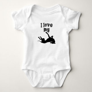 Ik hou van mijn Greyhound Romper