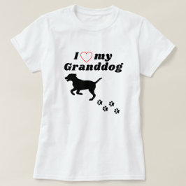 Ik hou van mijn groothond - Grand dog Shirt