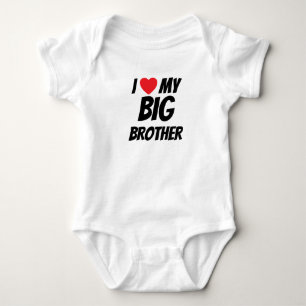 Ik hou van mijn grote broer romper