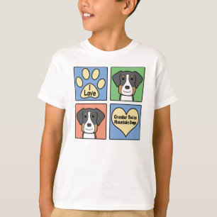 Ik hou van mijn grotere Zwitser T-shirt