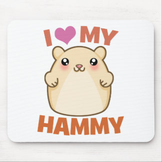 Ik hou van mijn Hammy Muismat