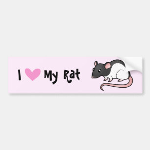 Ik hou van mijn hart bumpersticker