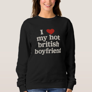 Ik Hou Van Mijn Heete Britse Vriend T-Shirt