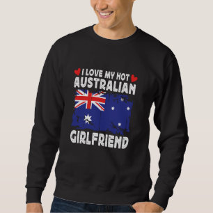 Ik hou van mijn hete australische Vriendin paar au Trui