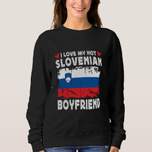 Ik hou van mijn hete Sloveense vriendje paar Slove Trui