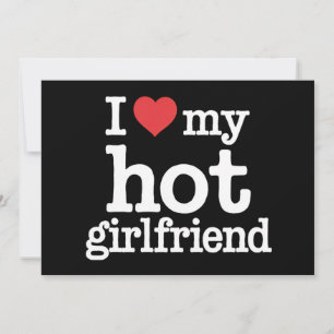 Ik hou van mijn hete Vriendin Valentijnsdag GF Gif Kaart