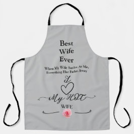 Ik hou van mijn hete vrouw_beste vrouw ooit gepers schort