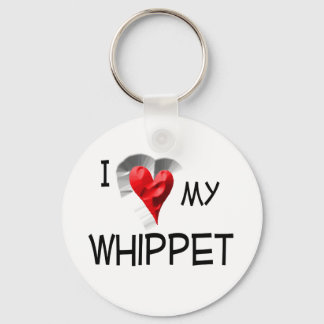 Ik hou van mijn hippet sleutelhanger
