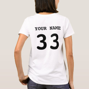 Ik hou van mijn Hockey Goalie T-Shirt, achterste a T-shirt