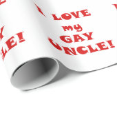 Ik hou van mijn homoom cadeaupapier (Rol Hoek)