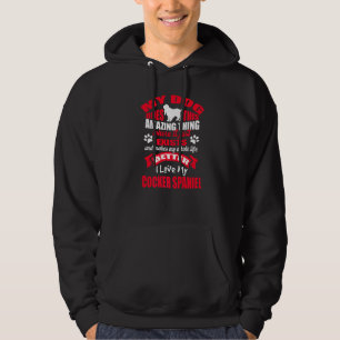 Ik hou van mijn hond Cocker Spaniel puppy honden Hoodie