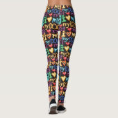 Ik hou van mijn hond leggings (Achterkant)