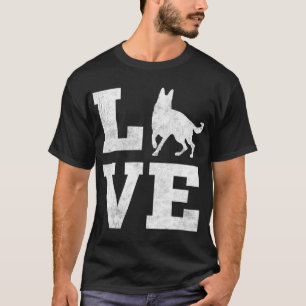 Ik hou van mijn Hondenliefhebber cadeaus T-shirt