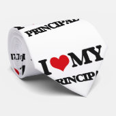 Ik hou van mijn hoofd stropdas (Opgerold)