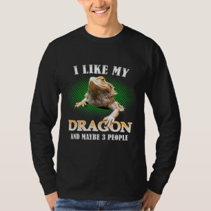 Ik hou van mijn hoofddraak en misschien 3 mensen h t-shirt