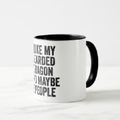 Ik hou van mijn hoofddraak en misschien 3 mensen mok (Voorkant rechts)