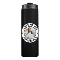 Ik hou van mijn Hot Vriendin Emblem Custom Photo