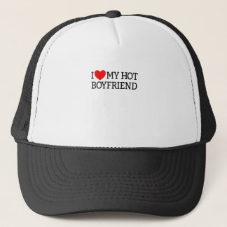 Ik hou van mijn hotboyvriendin Red Heart. Trucker Pet