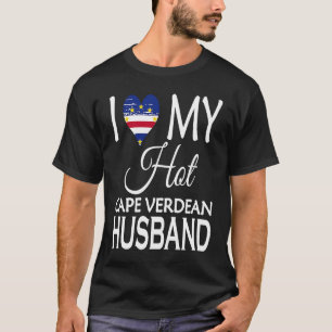 Ik hou van mijn hotcape Verdean-echtgenoot Kaapver T-shirt