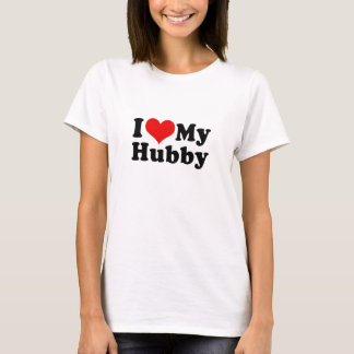Ik hou van mijn Hubby Husband Valentijnsdag T-shirt