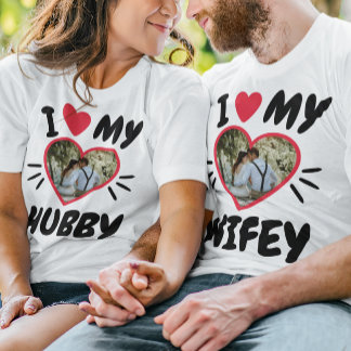  Ik hou van mijn [Hubby/Wifey] T-shirt