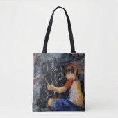 Ik hou van mijn huisje - Abstracte kunst met moder Draagtas (Voorkant)