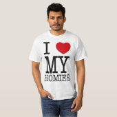 Ik hou van mijn huizen t-shirt (Voorkant volledig)