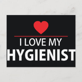 Ik hou van mijn hygiënisch Briefkaart