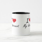 Ik hou van mijn Introvert Mok (Midden)