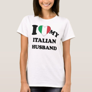 Ik hou van mijn Italiaanse echtgenoot T-Shirt