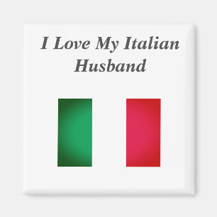Ik hou van mijn Italiaanse man Magneet