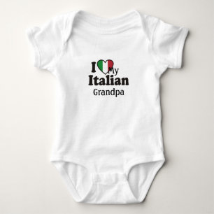 Ik hou van mijn Italiaanse opa Romper
