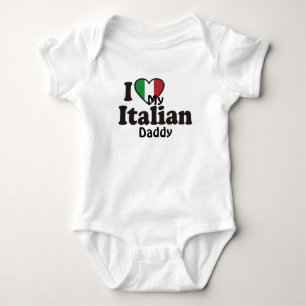 Ik hou van mijn Italiaanse papa Romper