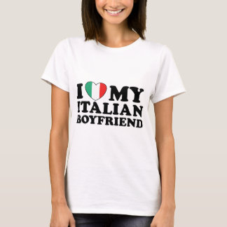 Ik hou van mijn Italiaanse vriend T-shirt