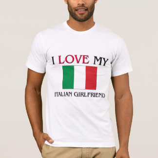 Ik hou van mijn Italiaanse Vriendin T-shirt