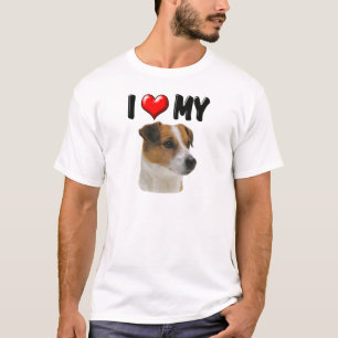 Ik hou van mijn Jack Russell T-shirt