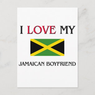 Ik hou van mijn Jamaicaanse Boyvriend Briefkaart