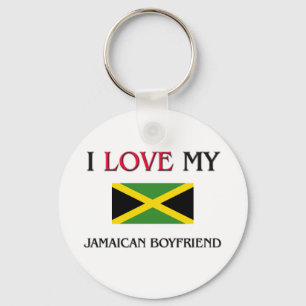 Ik hou van mijn Jamaicaanse Boyvriend Sleutelhanger